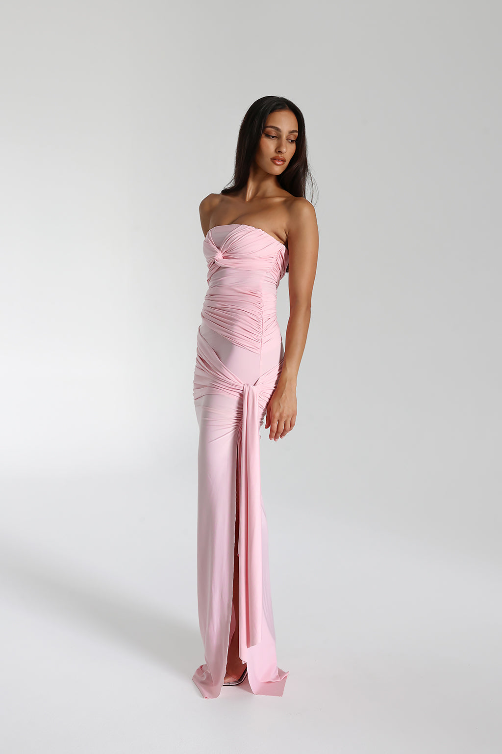 Mia Pink Maxi Dress