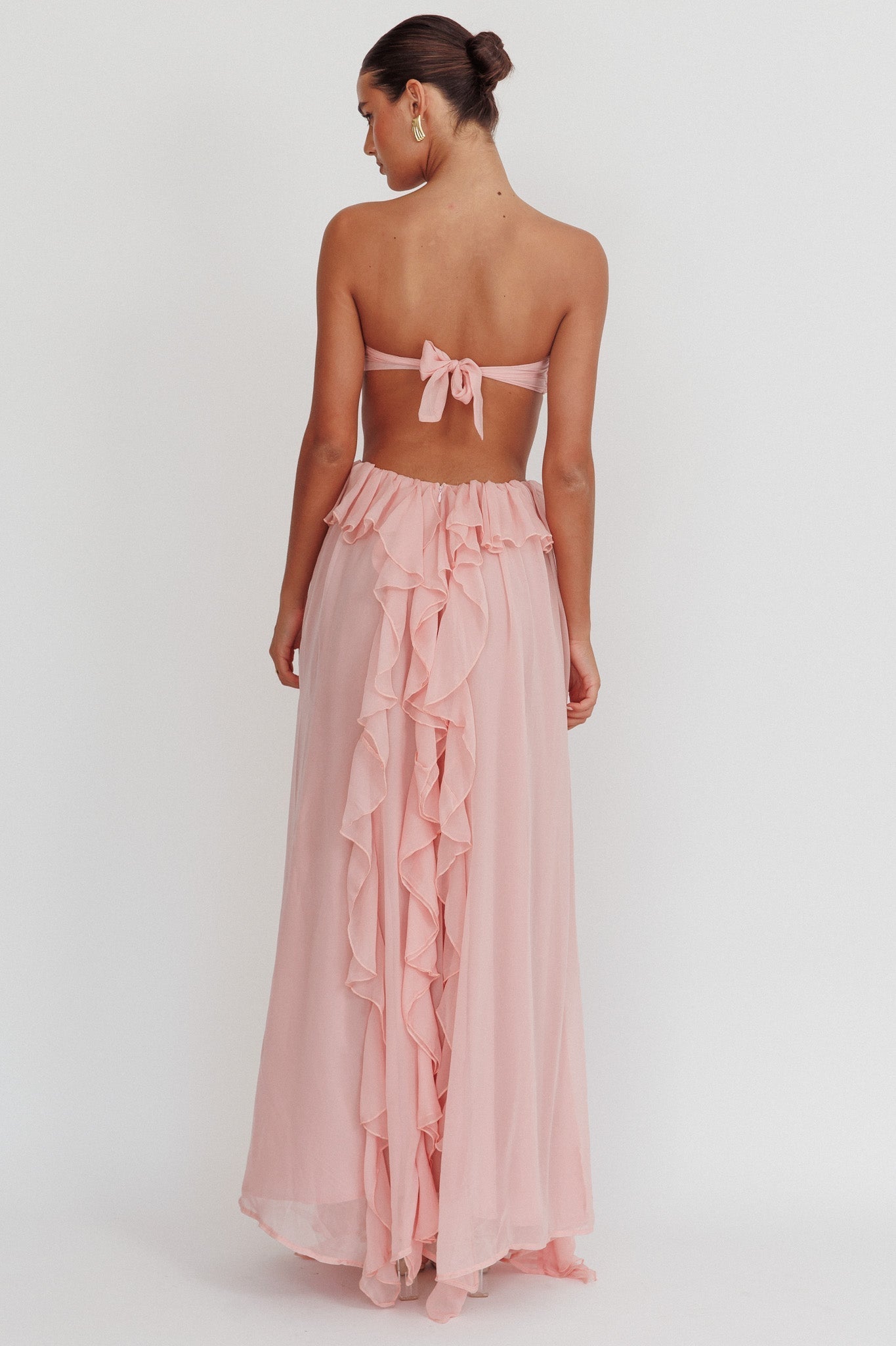 Laura Ruffle Maxi Dress