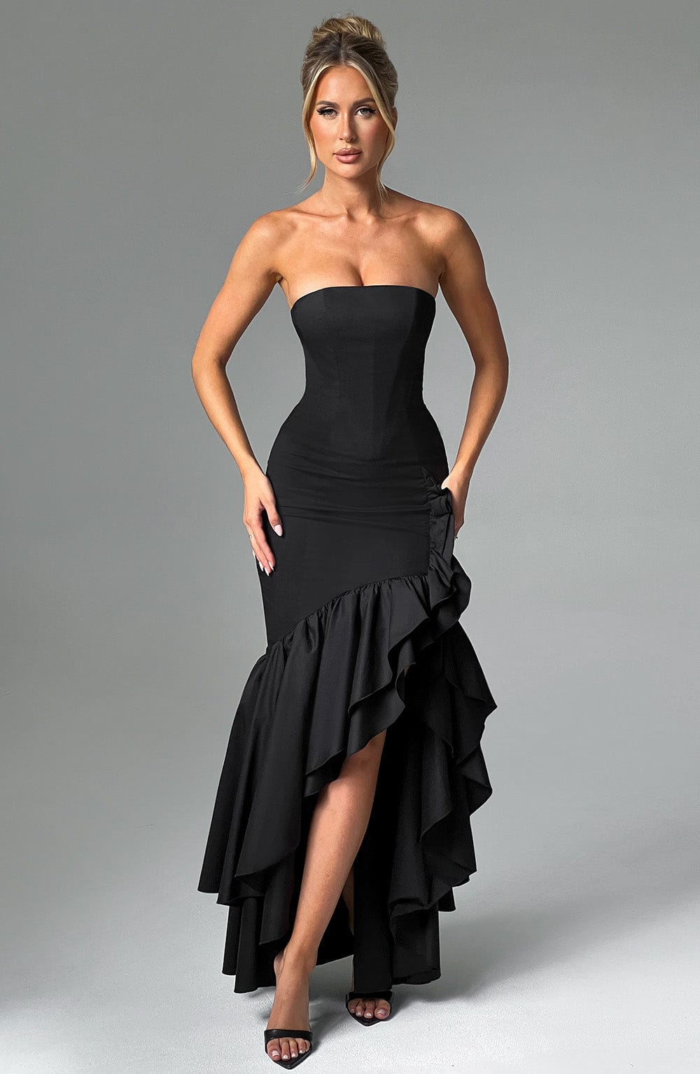 Astrid Strapless Evening Dress