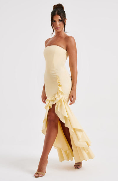 Astrid Strapless Evening Dress