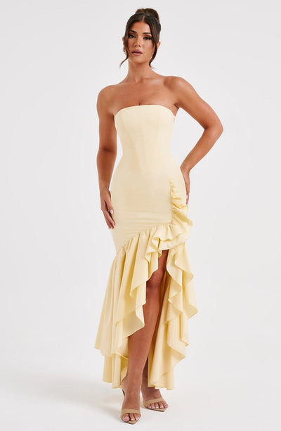 Astrid Strapless Evening Dress