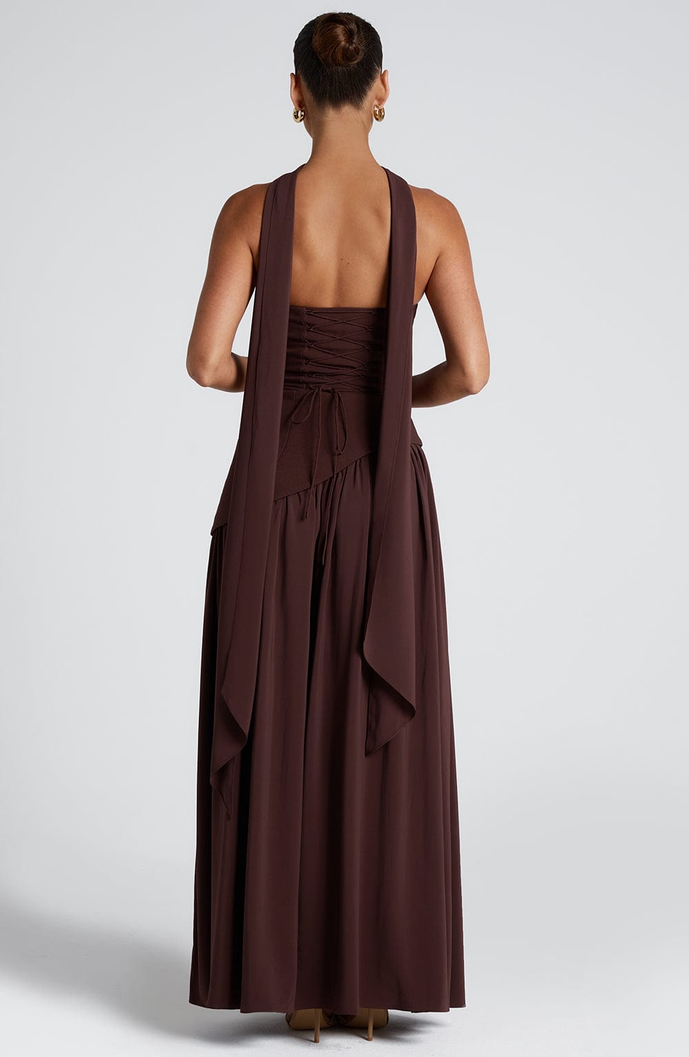 Janna Maxi Dress Brown